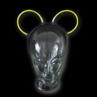 Knicklichter Leuchtohren gelb
